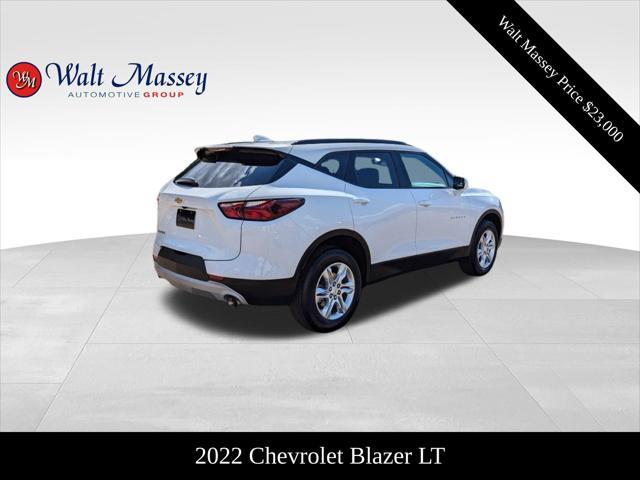 used 2022 Chevrolet Blazer car, priced at $23,000