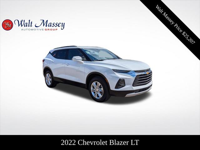 used 2022 Chevrolet Blazer car, priced at $25,207