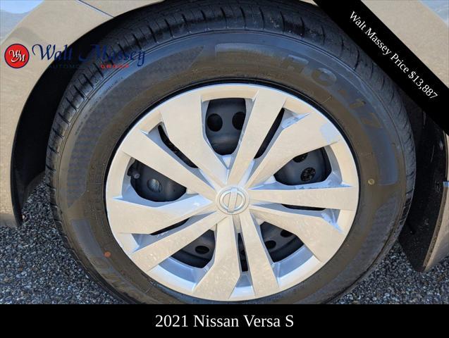 used 2021 Nissan Versa car, priced at $13,887