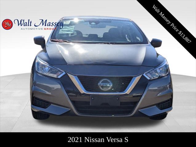 used 2021 Nissan Versa car, priced at $13,887