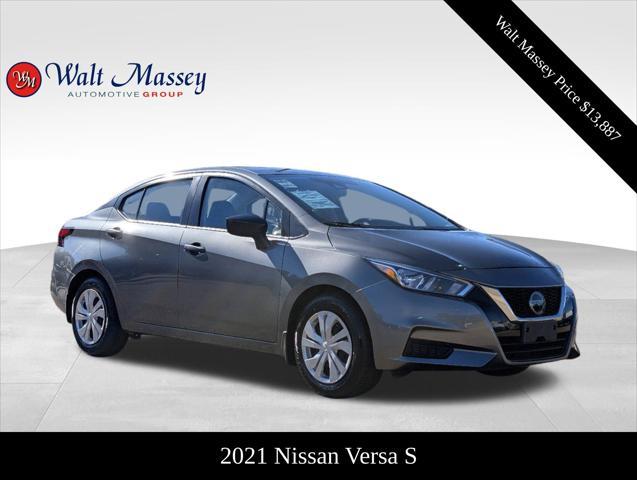 used 2021 Nissan Versa car, priced at $13,887