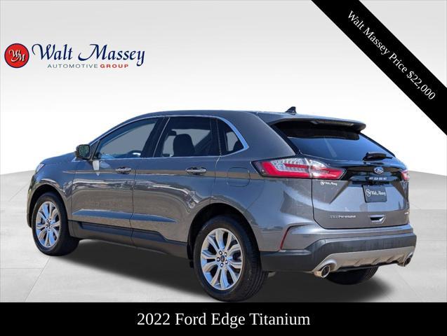 used 2022 Ford Edge car, priced at $22,494