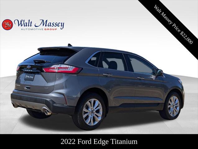 used 2022 Ford Edge car, priced at $22,494