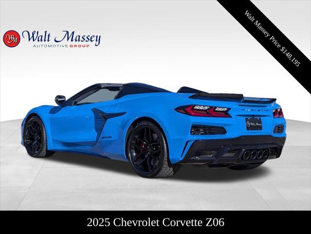 new 2025 Chevrolet Corvette car, priced at $148,195