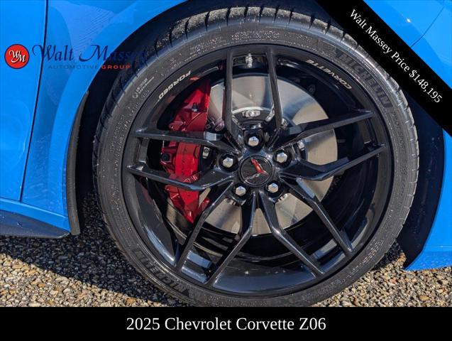 new 2025 Chevrolet Corvette car, priced at $148,195