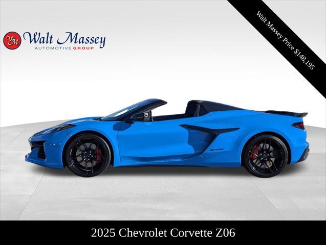 new 2025 Chevrolet Corvette car, priced at $148,195