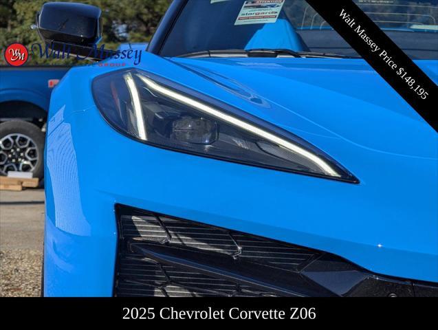 new 2025 Chevrolet Corvette car, priced at $148,195