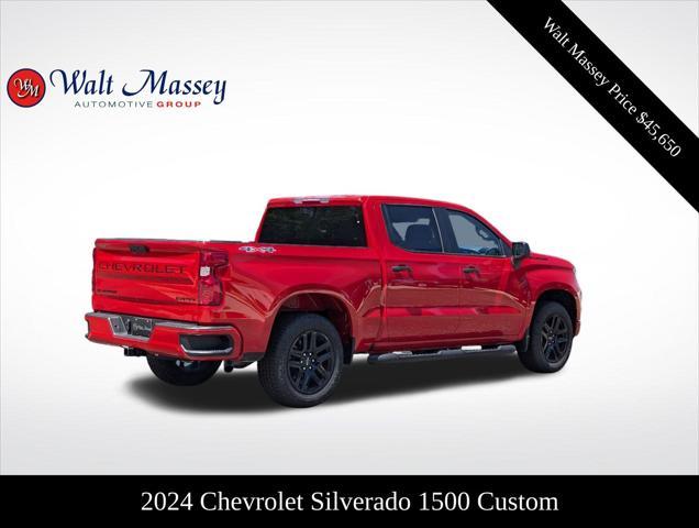 new 2024 Chevrolet Silverado 1500 car, priced at $45,650