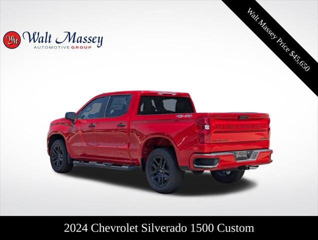 new 2024 Chevrolet Silverado 1500 car, priced at $45,650