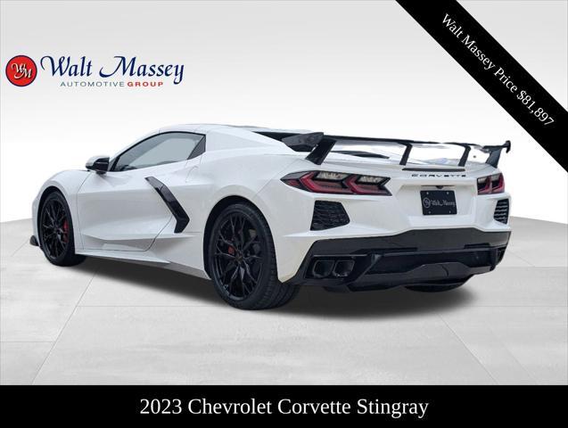 used 2023 Chevrolet Corvette car, priced at $81,897