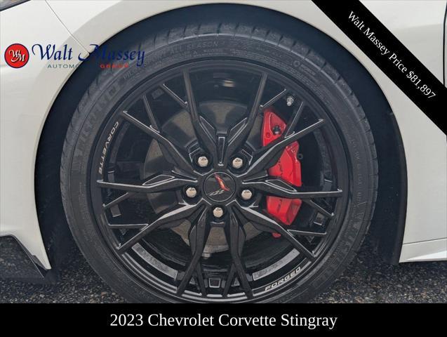 used 2023 Chevrolet Corvette car, priced at $81,897