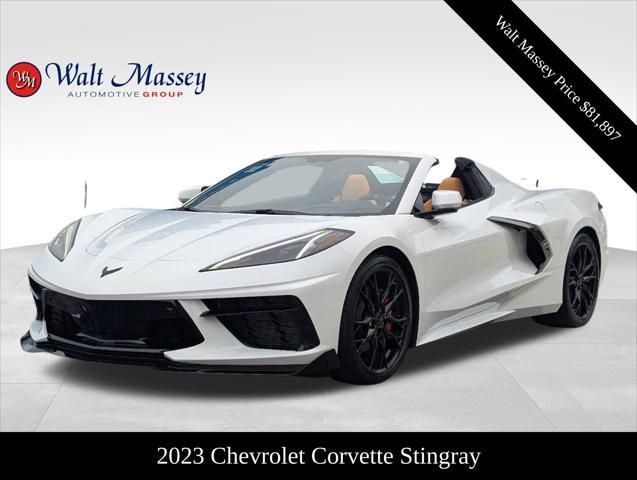 used 2023 Chevrolet Corvette car, priced at $81,897