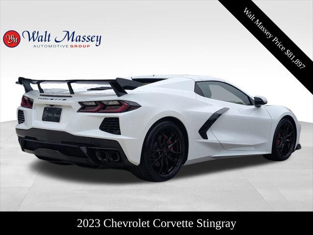 used 2023 Chevrolet Corvette car, priced at $81,897