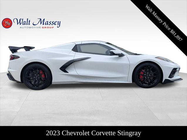 used 2023 Chevrolet Corvette car, priced at $81,897