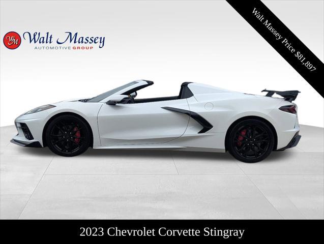 used 2023 Chevrolet Corvette car, priced at $81,897