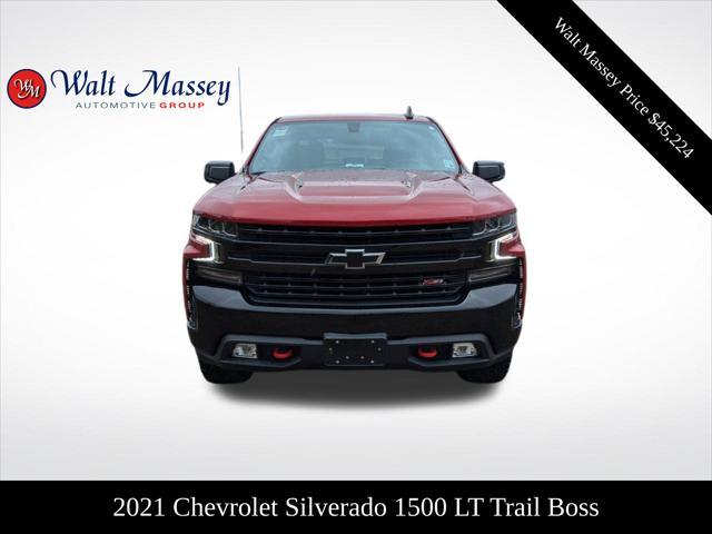 used 2021 Chevrolet Silverado 1500 car, priced at $45,224