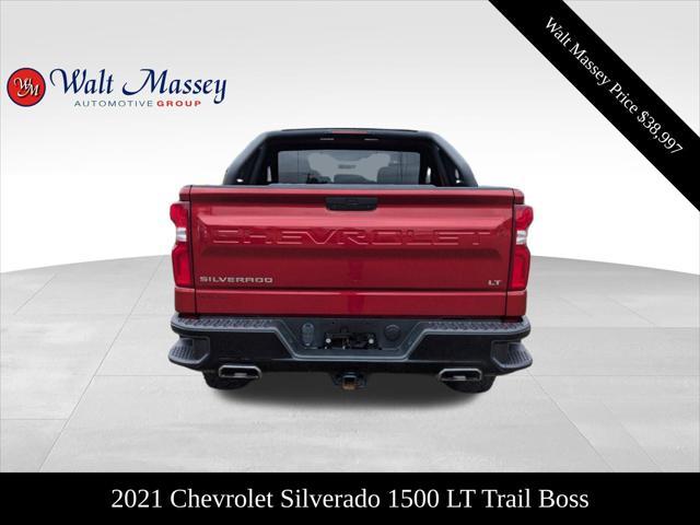 used 2021 Chevrolet Silverado 1500 car, priced at $38,997