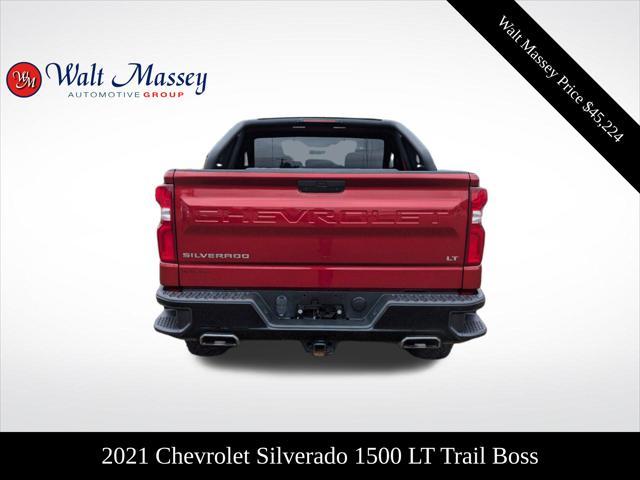 used 2021 Chevrolet Silverado 1500 car, priced at $45,224