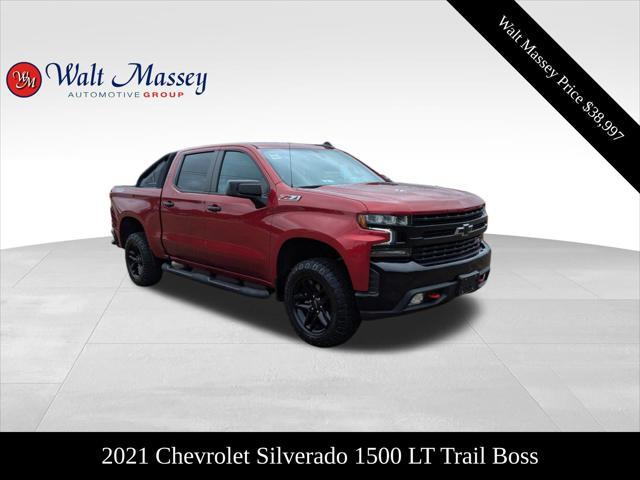 used 2021 Chevrolet Silverado 1500 car, priced at $38,997