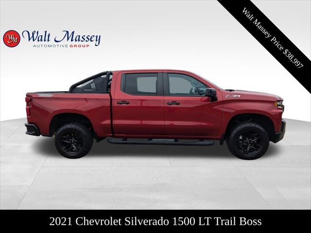 used 2021 Chevrolet Silverado 1500 car, priced at $38,997