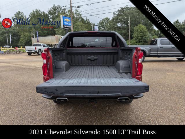 used 2021 Chevrolet Silverado 1500 car, priced at $45,224