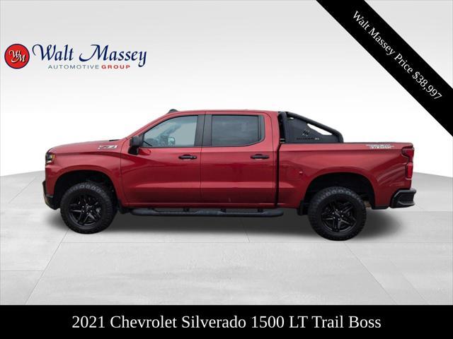 used 2021 Chevrolet Silverado 1500 car, priced at $38,997