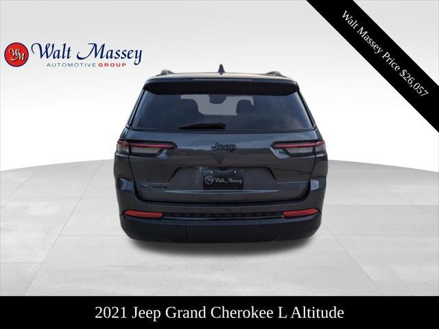 used 2021 Jeep Grand Cherokee L car, priced at $26,057