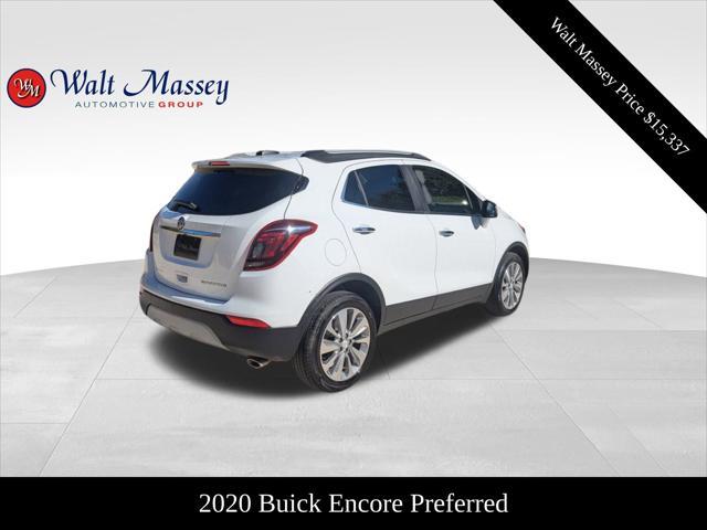 used 2020 Buick Encore car, priced at $15,337