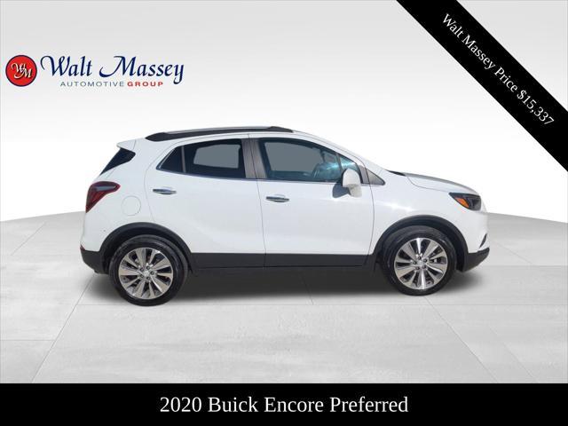 used 2020 Buick Encore car, priced at $15,337