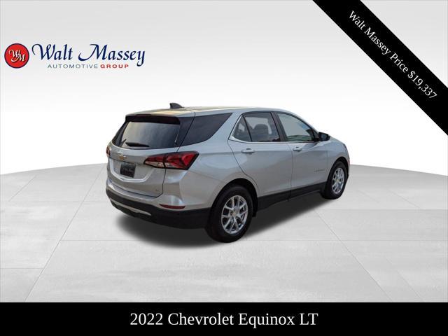 used 2022 Chevrolet Equinox car, priced at $19,337