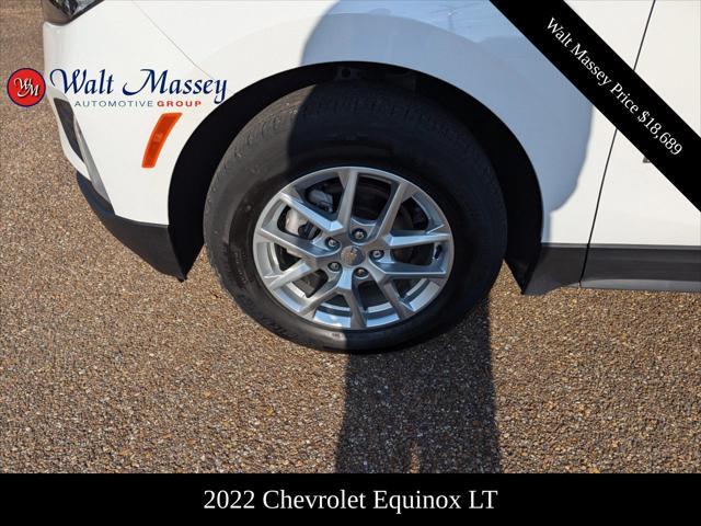 used 2022 Chevrolet Equinox car, priced at $18,689