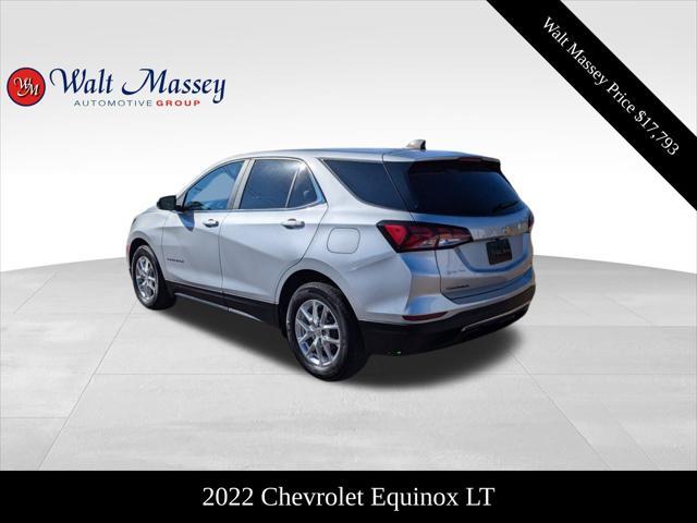 used 2022 Chevrolet Equinox car, priced at $17,793