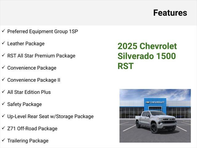 new 2025 Chevrolet Silverado 1500 car, priced at $58,004