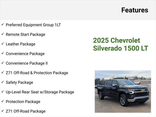 new 2025 Chevrolet Silverado 1500 car, priced at $58,460