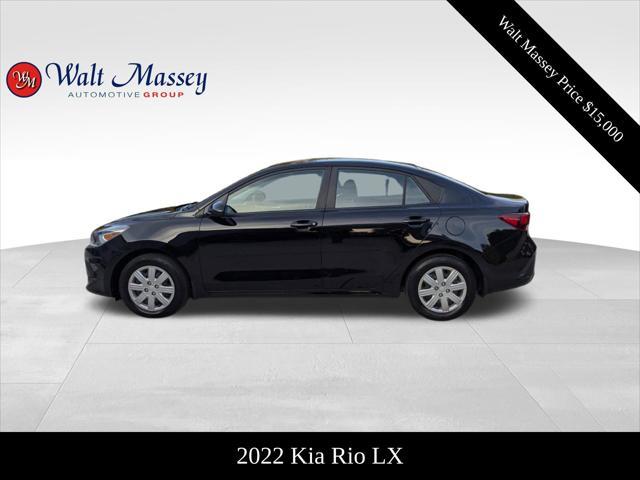 used 2022 Kia Rio car, priced at $15,000