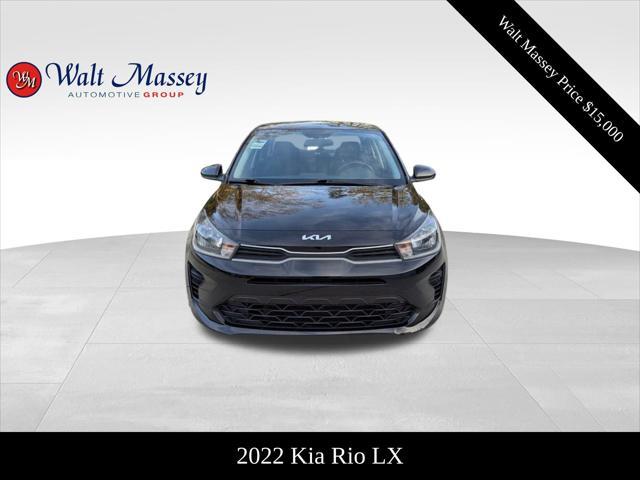 used 2022 Kia Rio car, priced at $15,000