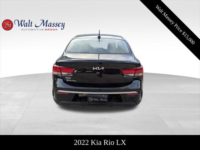 used 2022 Kia Rio car, priced at $15,000