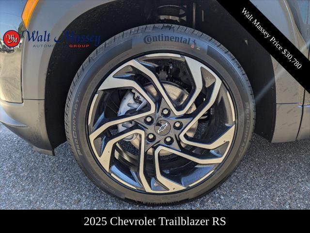 new 2025 Chevrolet TrailBlazer car, priced at $30,780