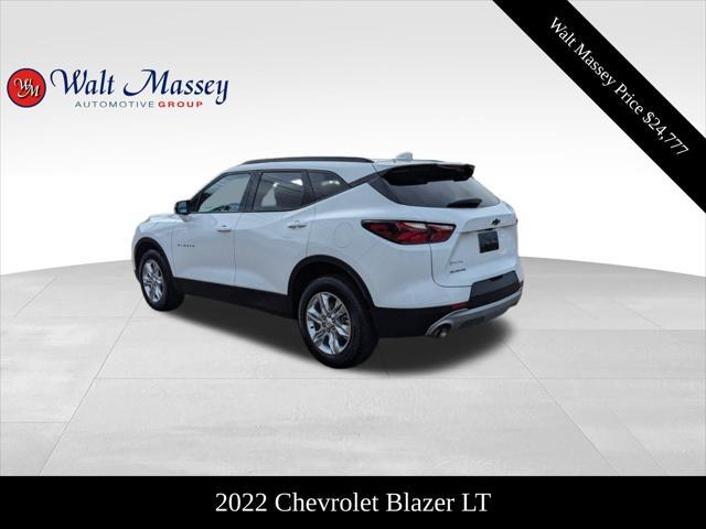 used 2022 Chevrolet Blazer car, priced at $24,777