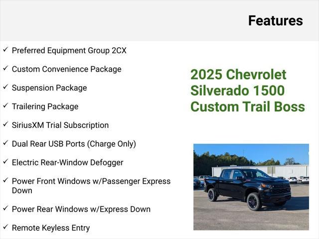 new 2025 Chevrolet Silverado 1500 car, priced at $48,819