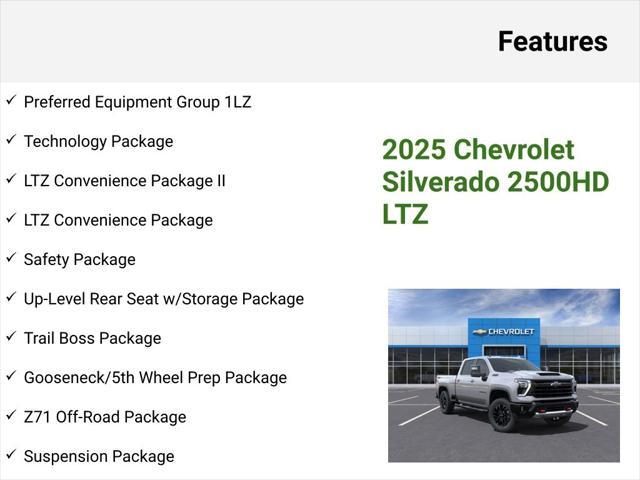 new 2025 Chevrolet Silverado 2500 car, priced at $84,680