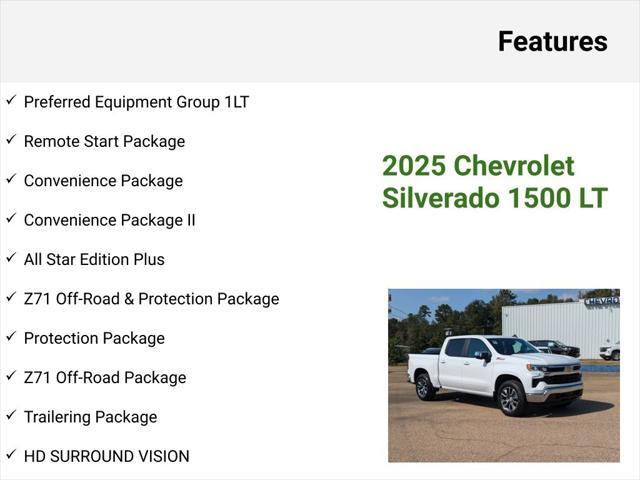 new 2025 Chevrolet Silverado 1500 car, priced at $52,489