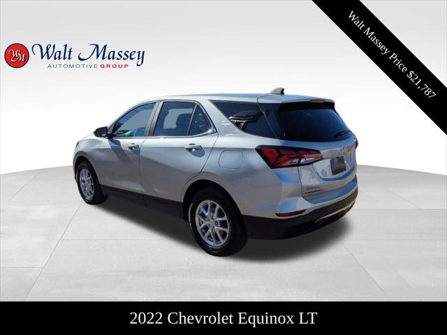 used 2022 Chevrolet Equinox car, priced at $21,787