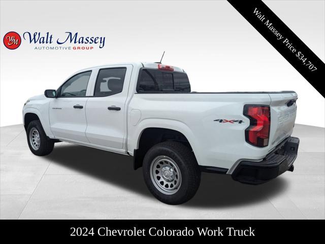 new 2024 Chevrolet Colorado car, priced at $34,560