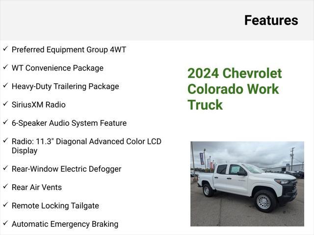 new 2024 Chevrolet Colorado car, priced at $35,060