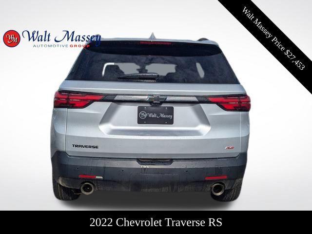 used 2022 Chevrolet Traverse car, priced at $27,453