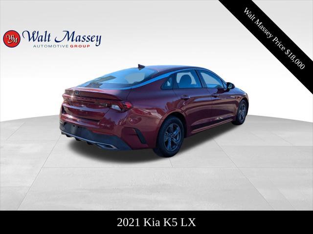 used 2021 Kia K5 car, priced at $18,000