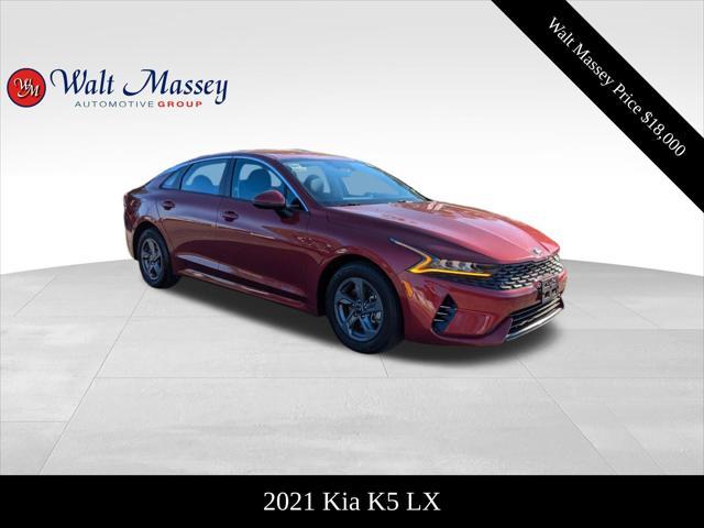 used 2021 Kia K5 car, priced at $18,000