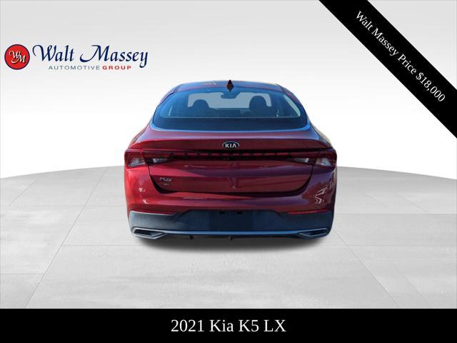 used 2021 Kia K5 car, priced at $18,000