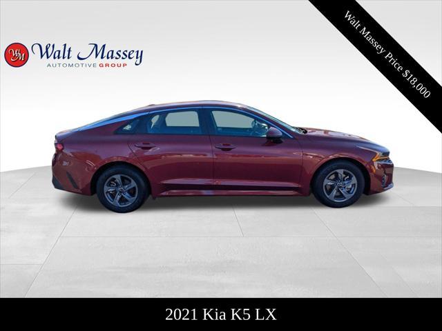 used 2021 Kia K5 car, priced at $18,000